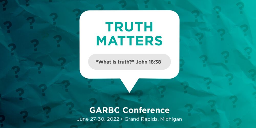 GARBC 2022 - Truth Matters event logo