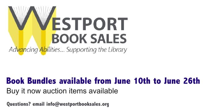 Westport Book Sale Ventures' Inaugural Auction event logo