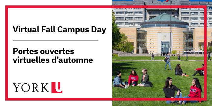 Virtual Fall Campus Day / Portes ouvertes virtuelles d’automne event logo