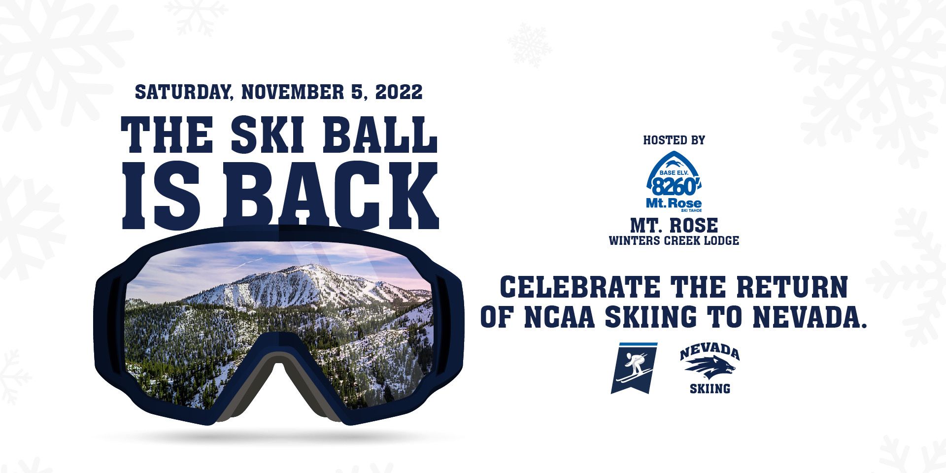 UNR Ski Ball Silent Auction 2022 event logo