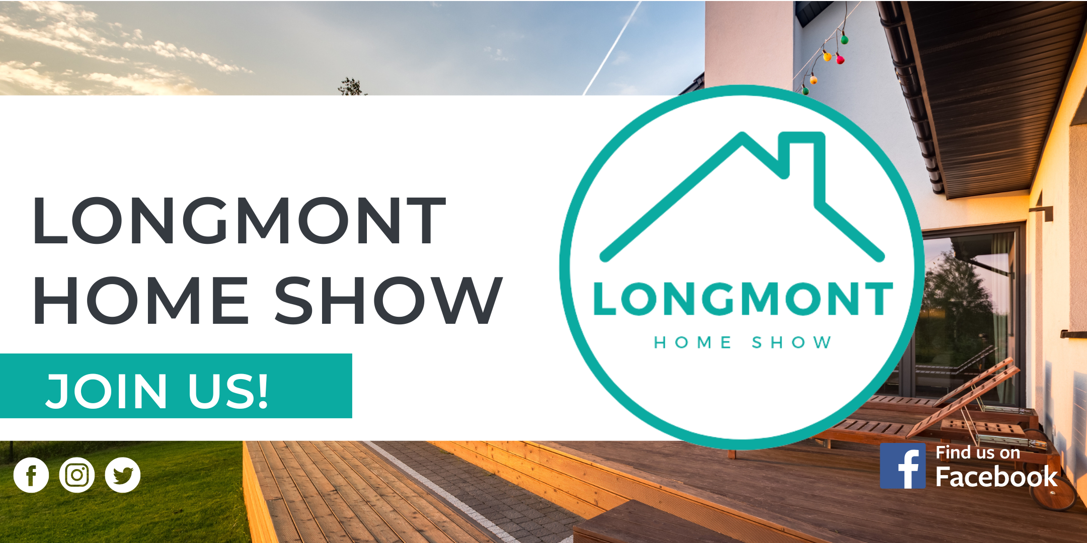 Longmont Home Show, September 2024 event logo