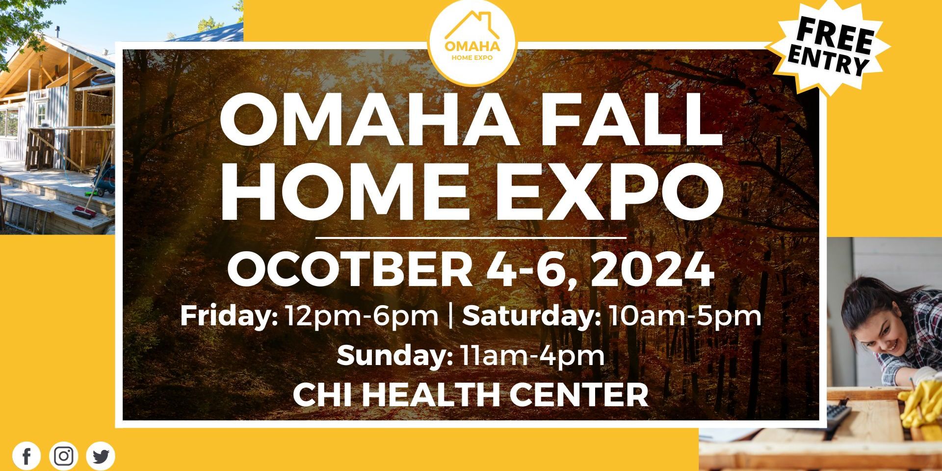 Omaha Fall Home Expo event logo