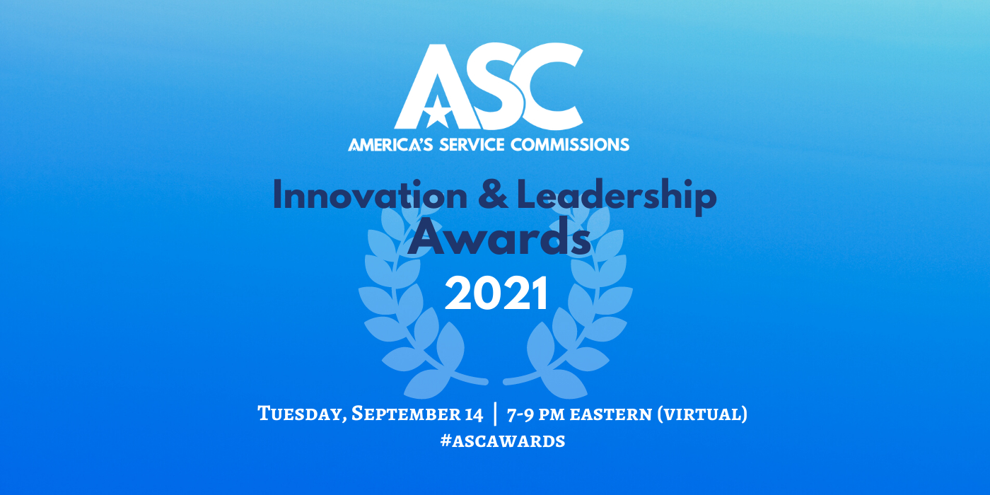 2021 ASC Innovation and Leadership Awards event logo