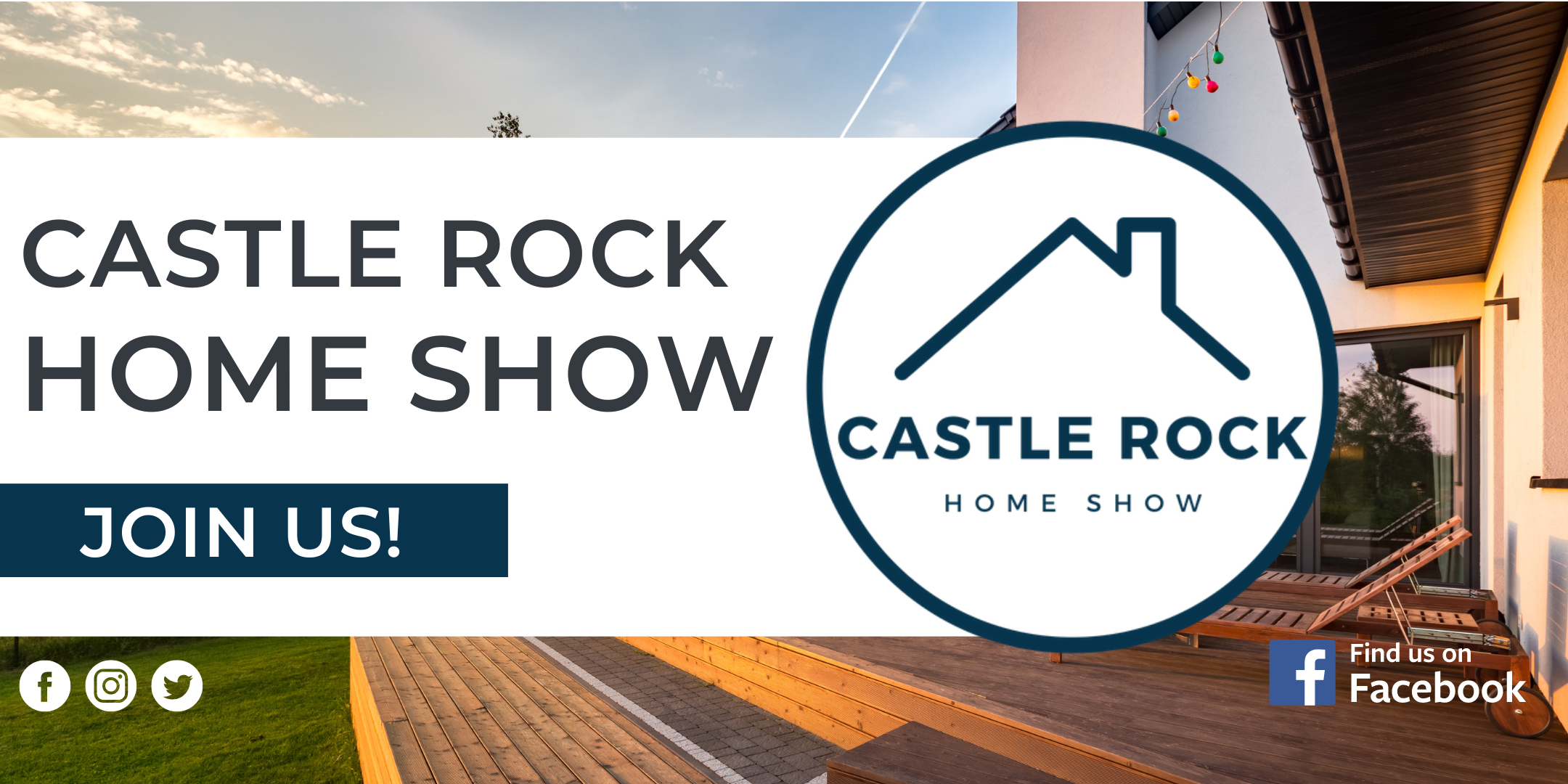 Castle Rock Home Show, October 2024 event logo