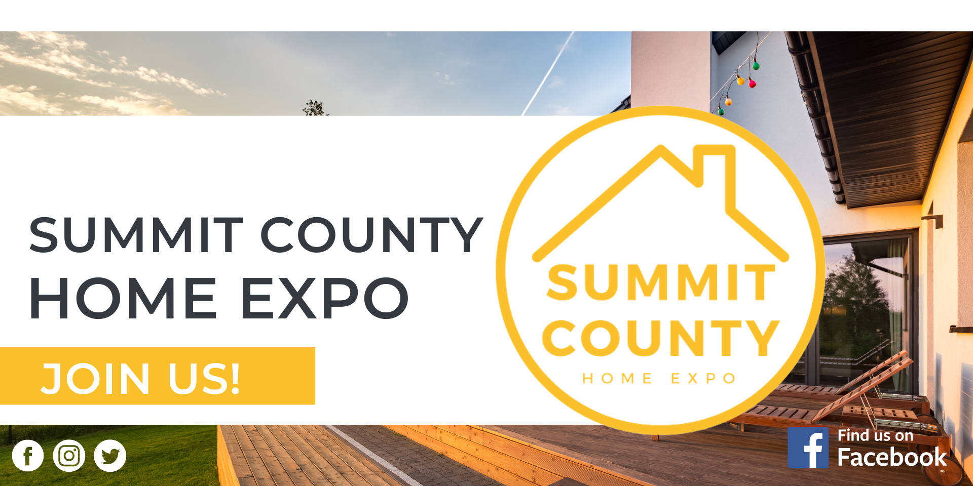 Summit County Home Expo, Fall  2024 event logo