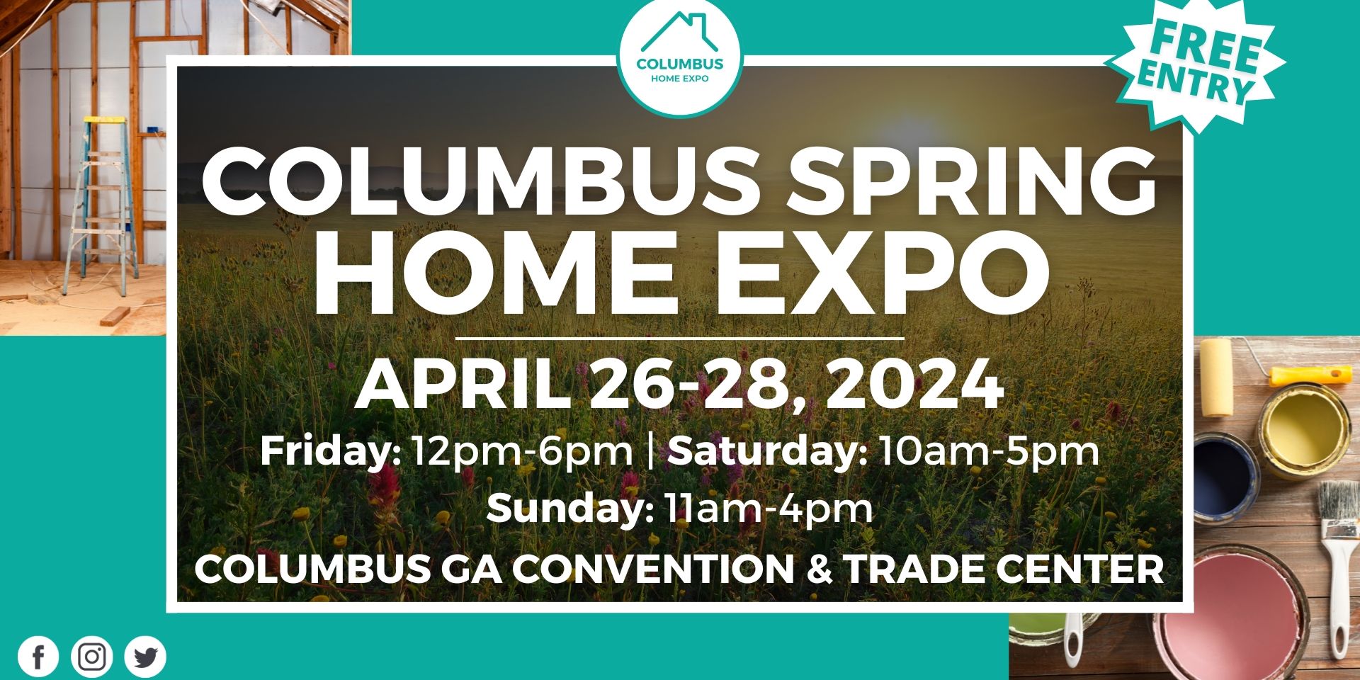 Columbus Spring Home Expo event logo