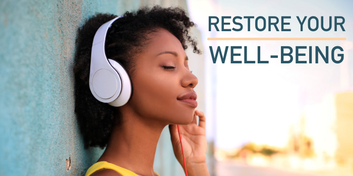 RESTORE YOUR WELL-BEING event logo