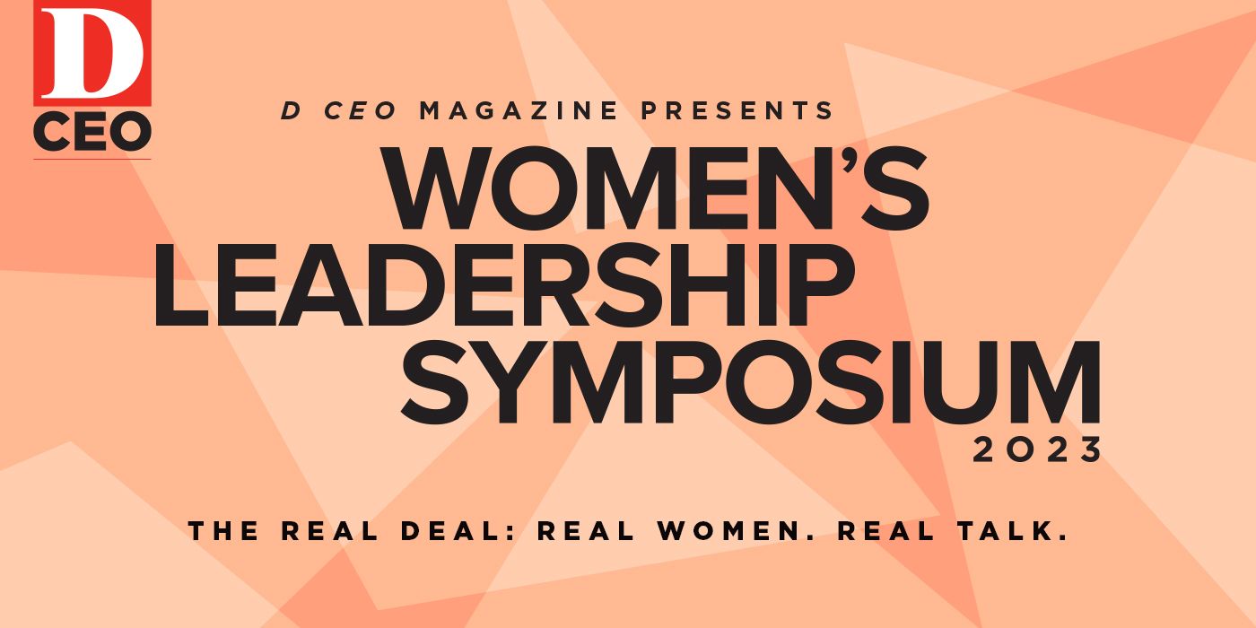D CEO Women's Leadership Symposium 2023 event logo