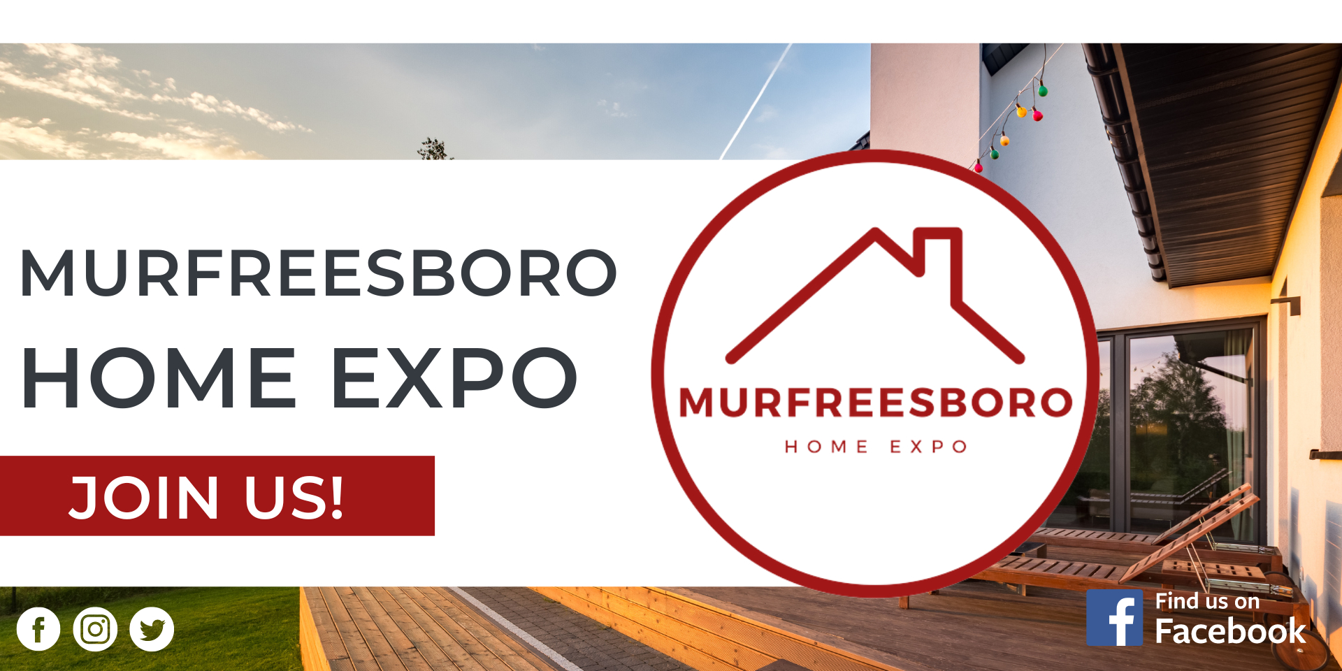Murfreesboro Spring Home Expo 2024 event logo