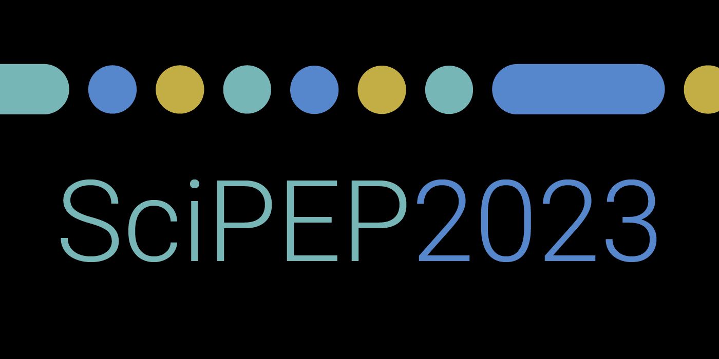 SciPEP2023 event logo