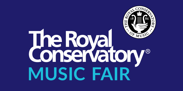 The RCM 5th Annual College & University Music Fair event logo