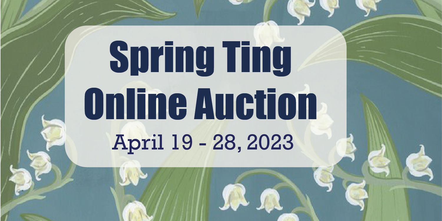 ASHM Spring Ting Online Auction 2023 event logo