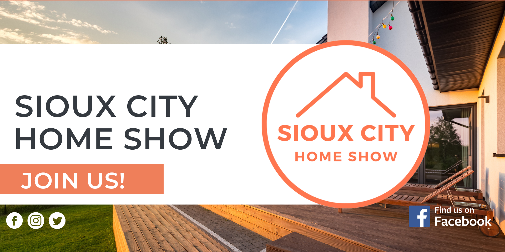 Sioux City Home Show, September 2024 event logo