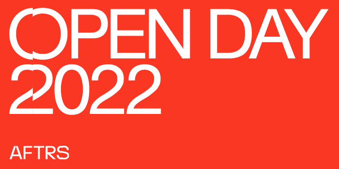 AFTRS Open Day 2022 event logo