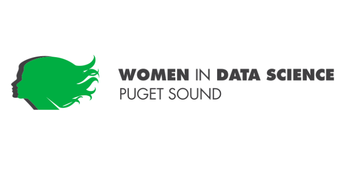 2021 Women in Data Science Puget Sound Conference event logo