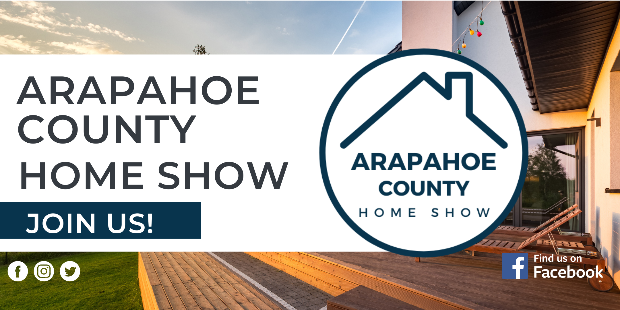 Arapahoe County Home Show, November 2024 event logo