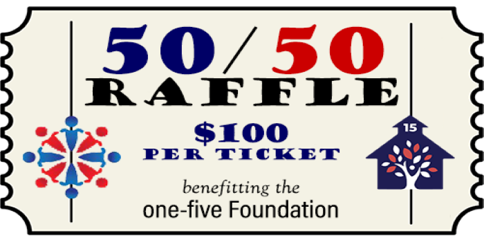 one-Five Foundation 50/50 Raffle event logo