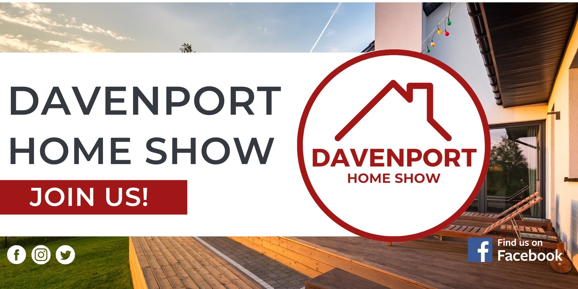 Davenport Home Show event logo