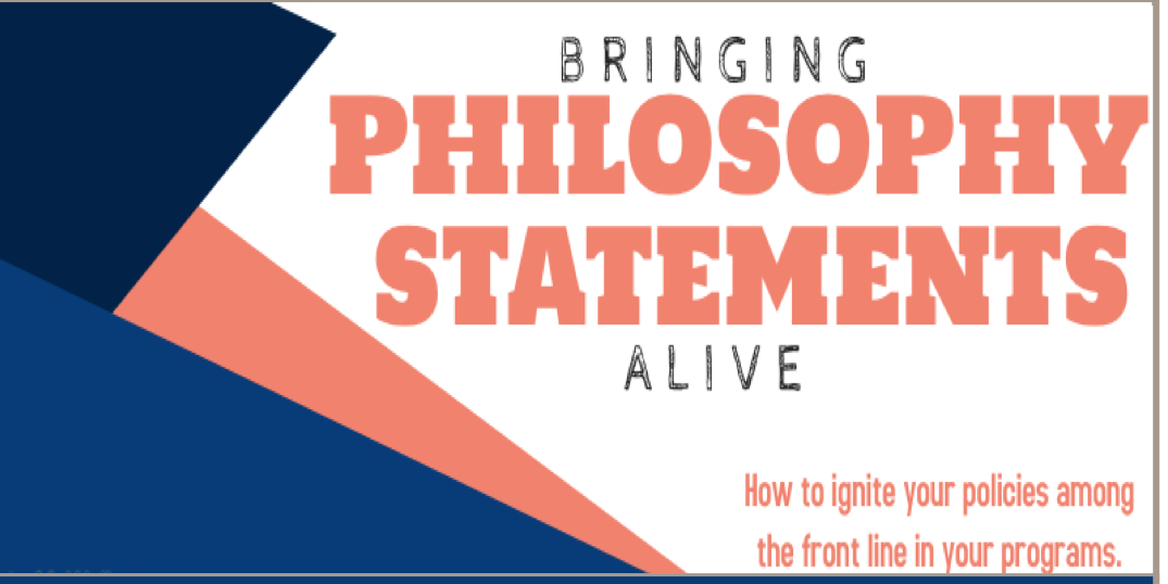 Bringing Philosophy Statements Alive! event logo