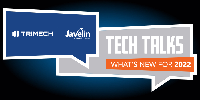 TriMech Tech Talks - What's New in 2022 event logo