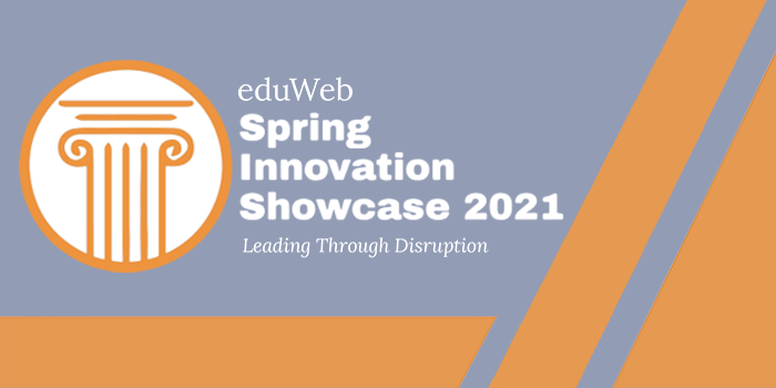 2021 eduWeb Spring Innovation Showcase event logo