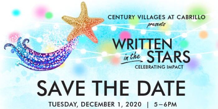 Century Villages at Cabrillo's Written in the Stars Virtual Event event logo