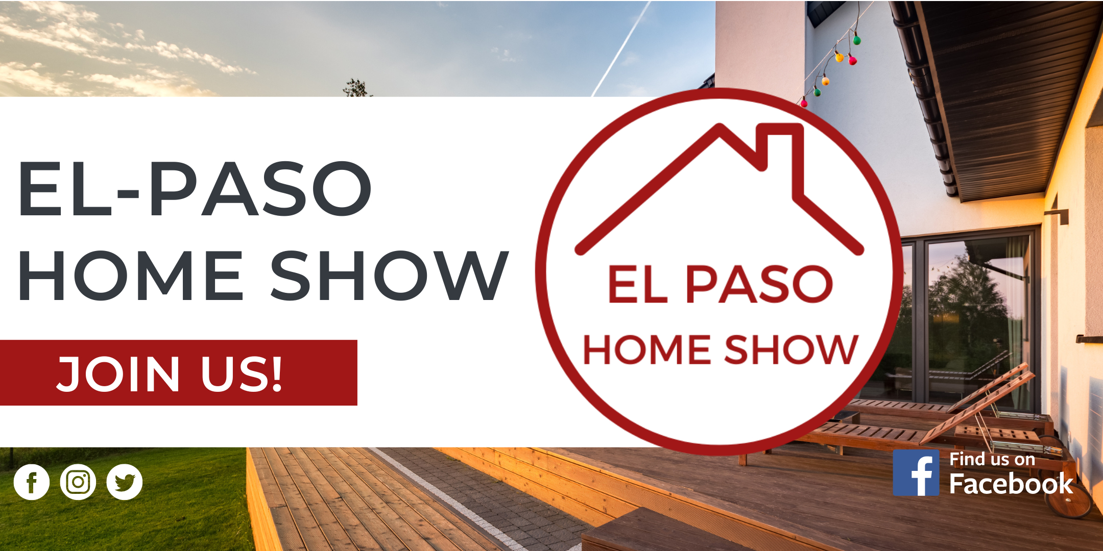 El Paso Home Show, November 2024 event logo