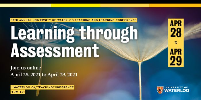 12th Annual University of Waterloo Teaching and Learning Conference event logo