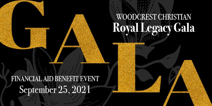 2021 Woodcrest Christian Royal Legacy Gala  event logo