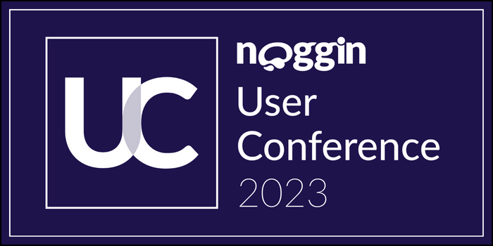 2023 Noggin User Conference event logo