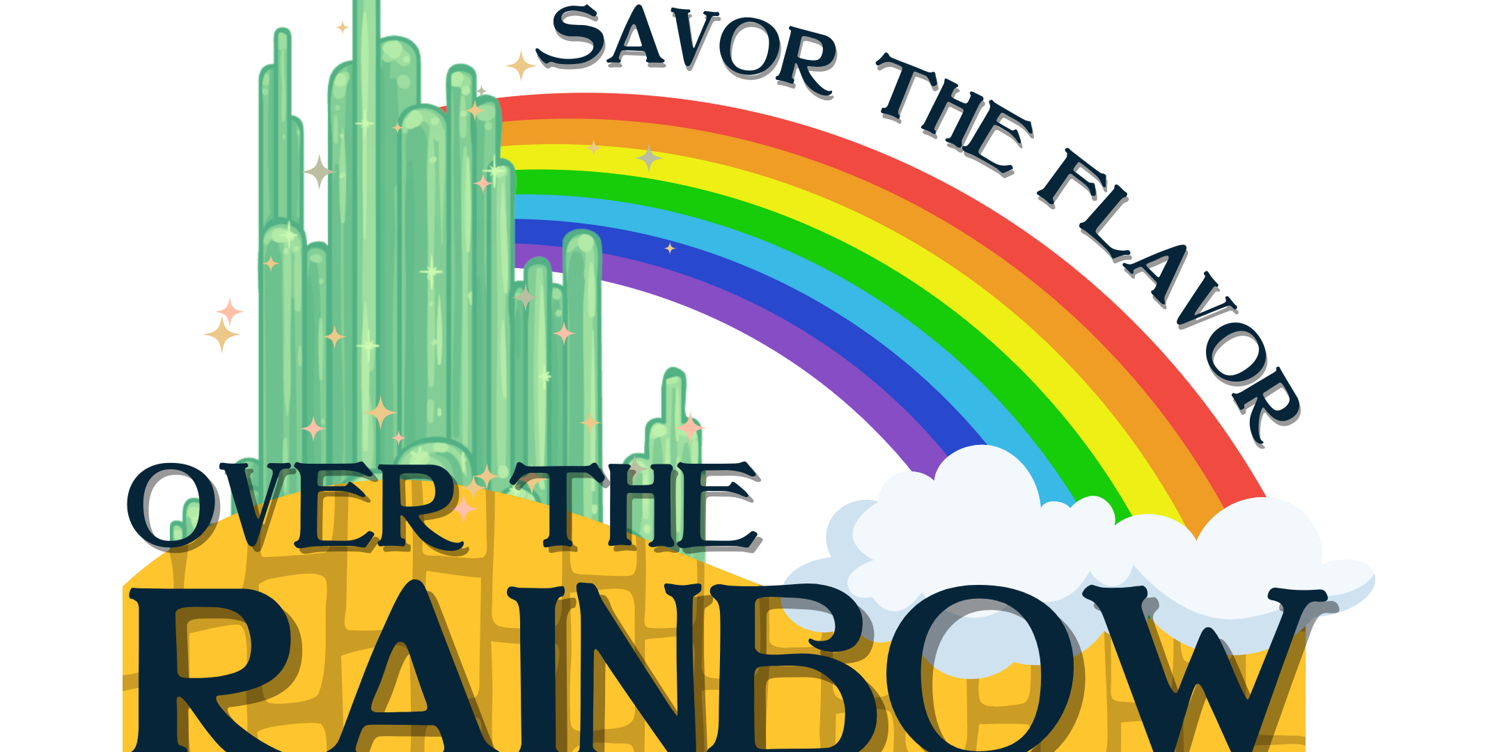 Savor the Flavor: Over the Rainbow event logo