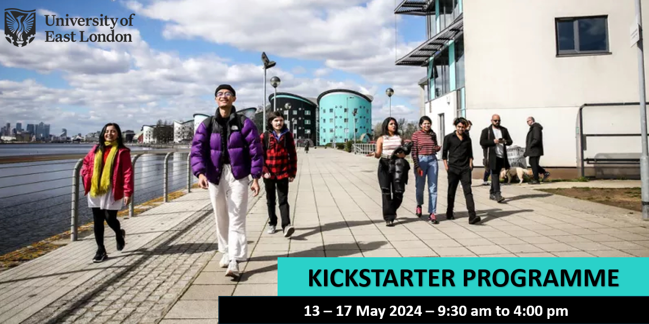 Kickstarter Programme for May 2024 intake event logo