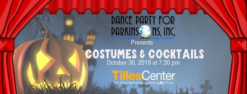 Costumes and Cocktails-for Parkinson's Disease event logo