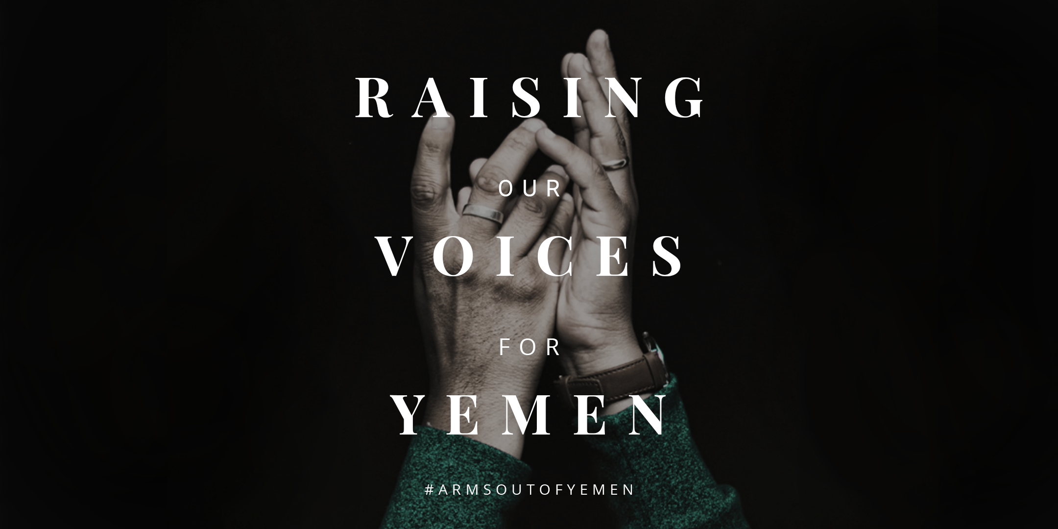Raising Our Voices for Yemen event logo