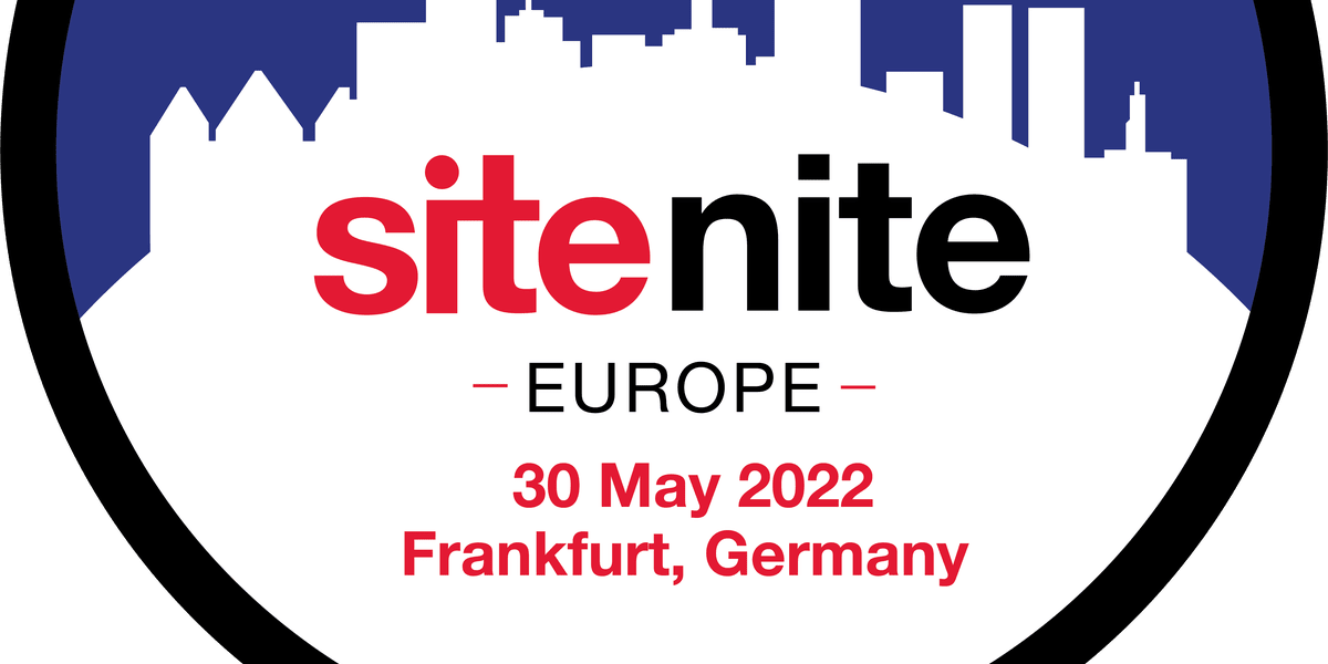 2022 SITE NITE Europe Raffle event logo