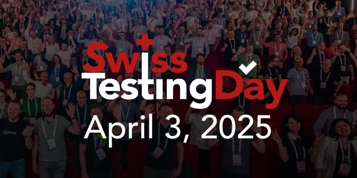 Swiss Testing Day 2025 event logo
