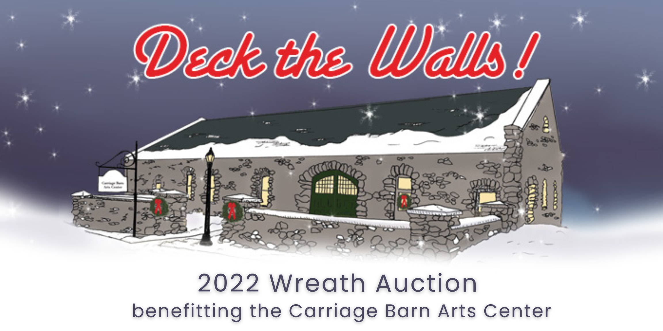 Annual Deck The Walls Wreath Auction event logo