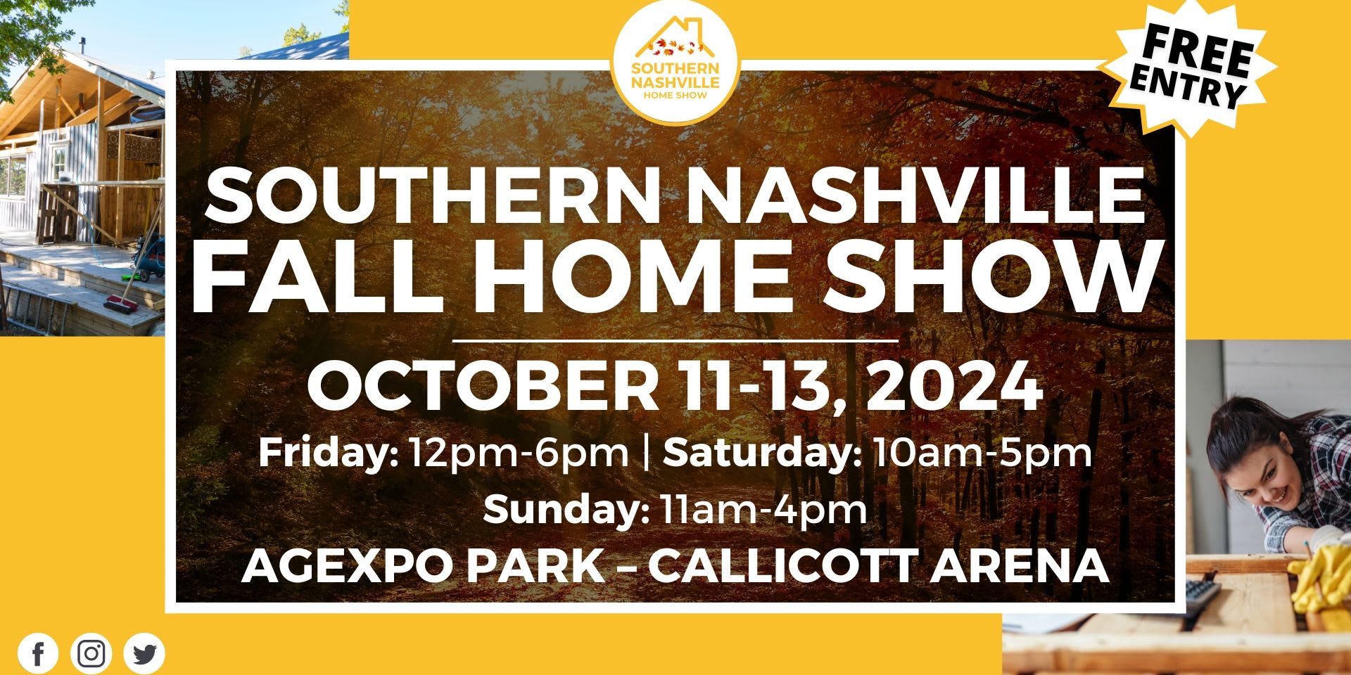 Southern Nashville Fall Home Expo event logo