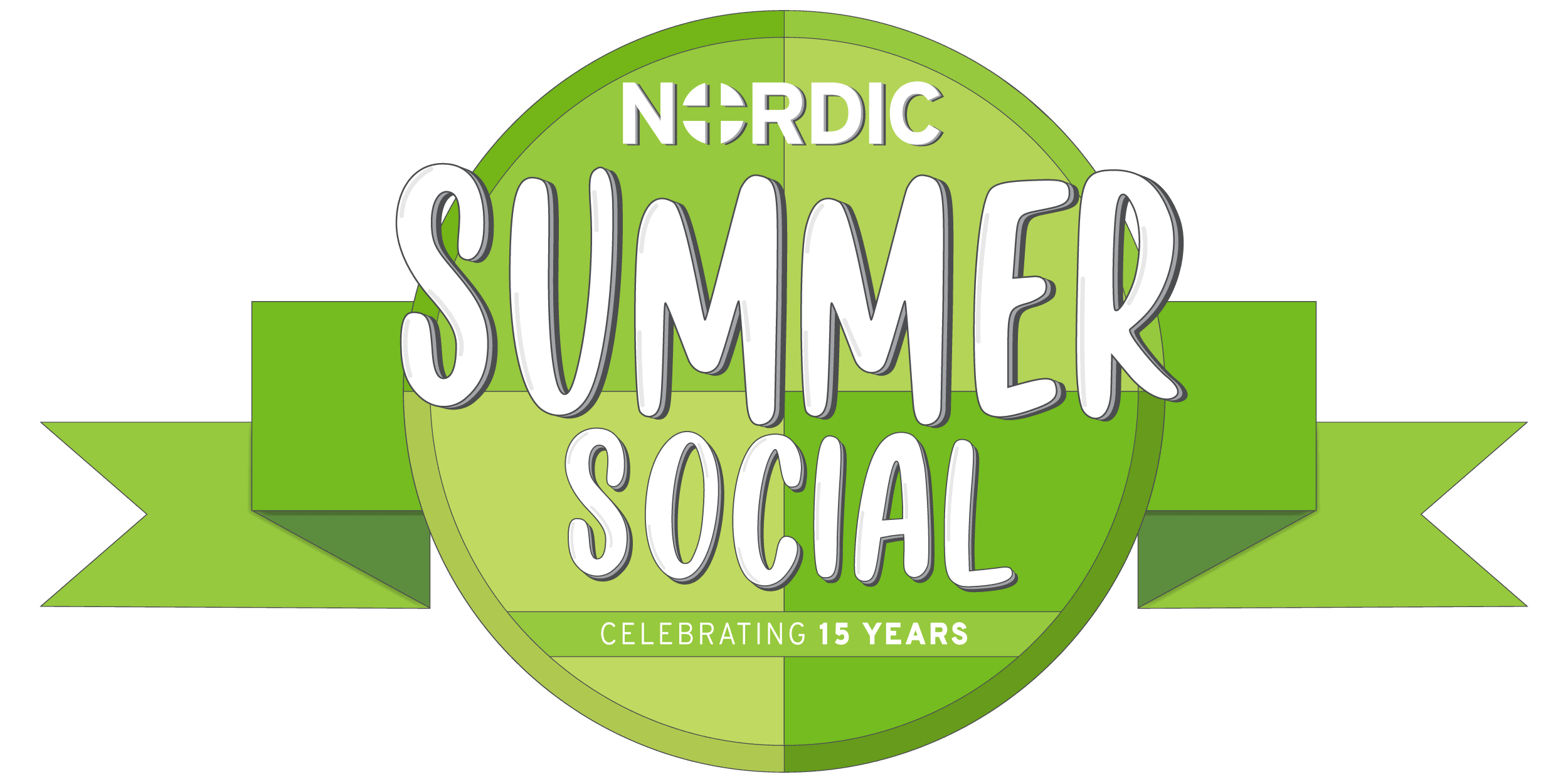 Nordic Summer Social 2025 event logo