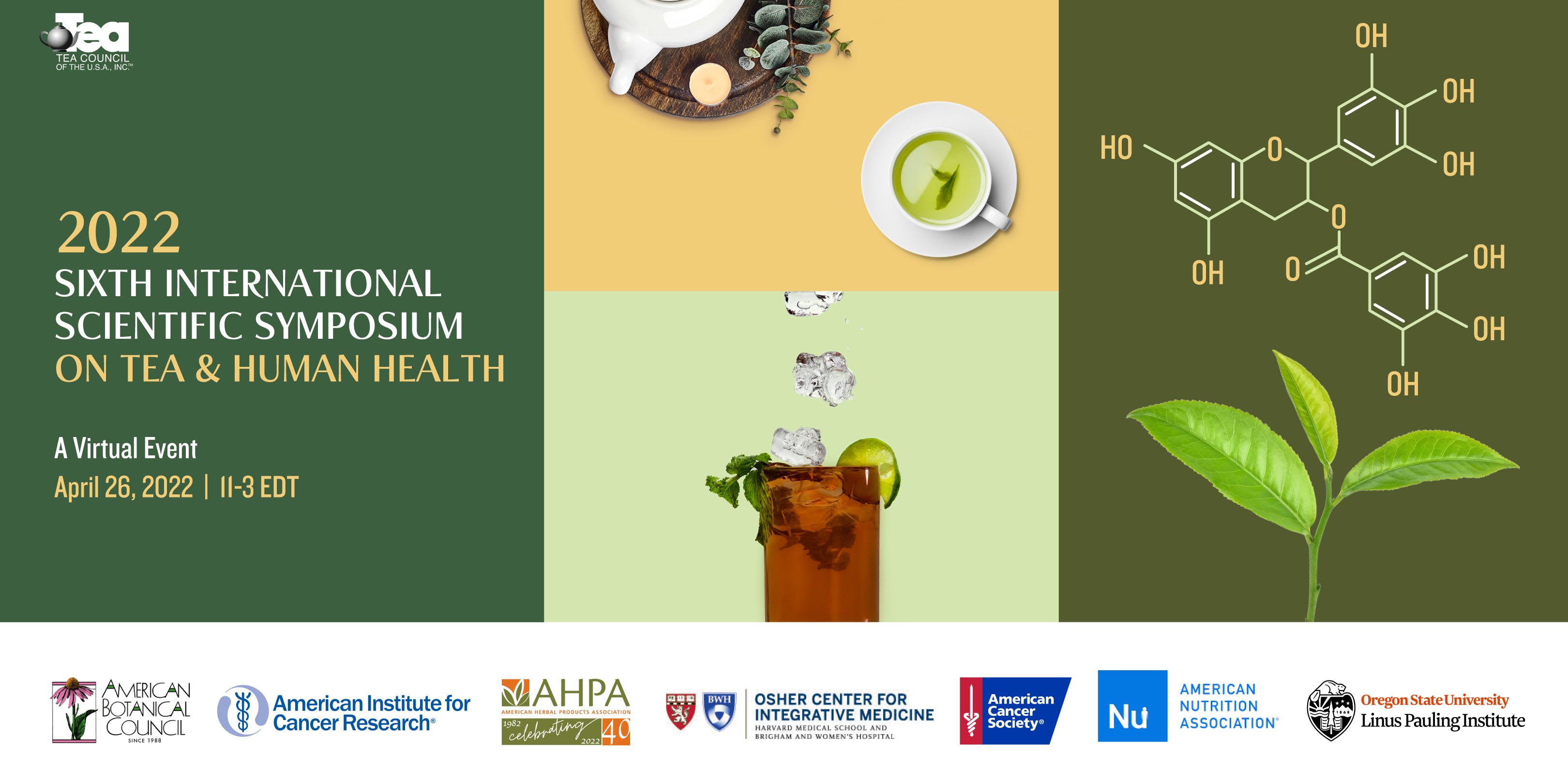 The Sixth International Scientific Symposium on Tea & Human Health event logo