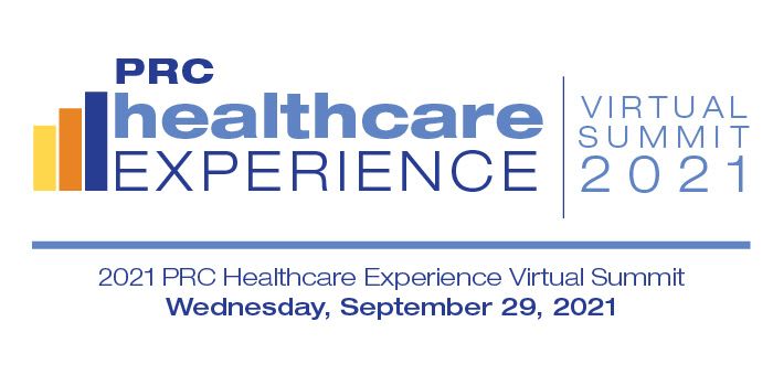 PRC Healthcare Experience Virtual Summit 2021 event logo