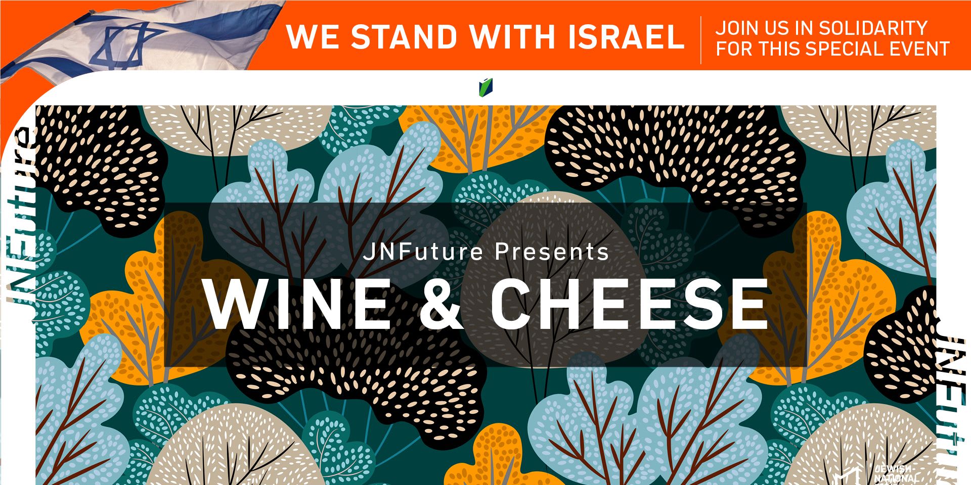Wine & Cheese event logo