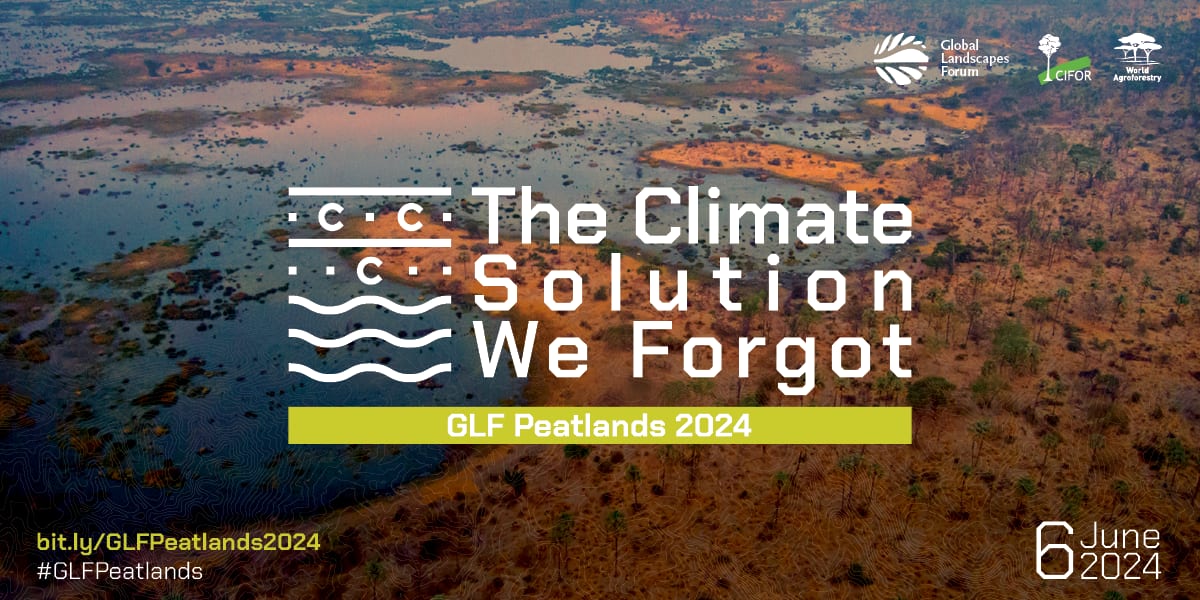 GLF Peatlands 2024: The Climate Solution We Forgot event logo