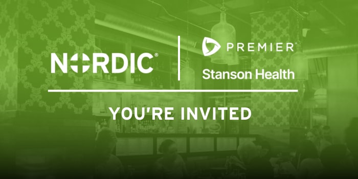 Nordic and Premier's Stanson Health 2025 April Reception event logo