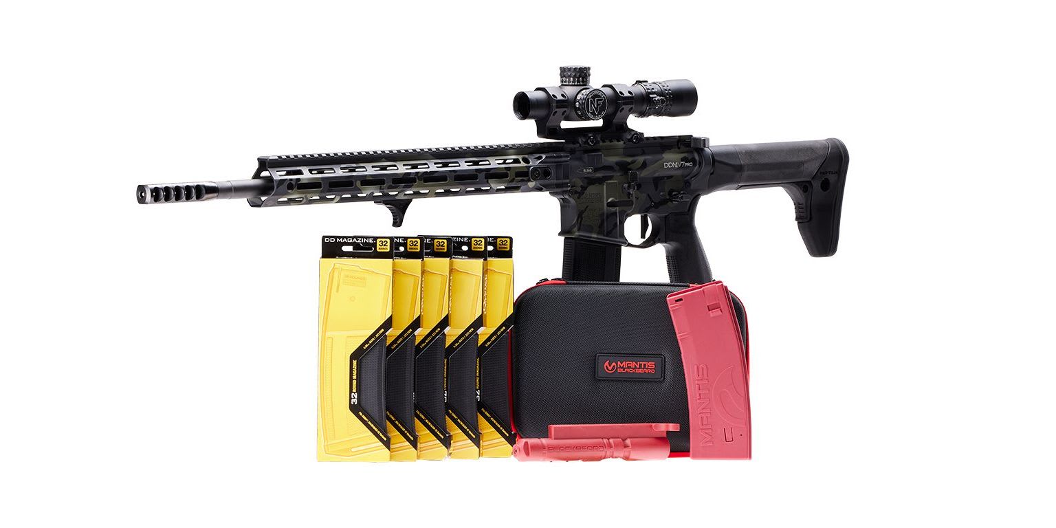 Daniel Defense DDM4 V7 Dark Aces Raffle event logo