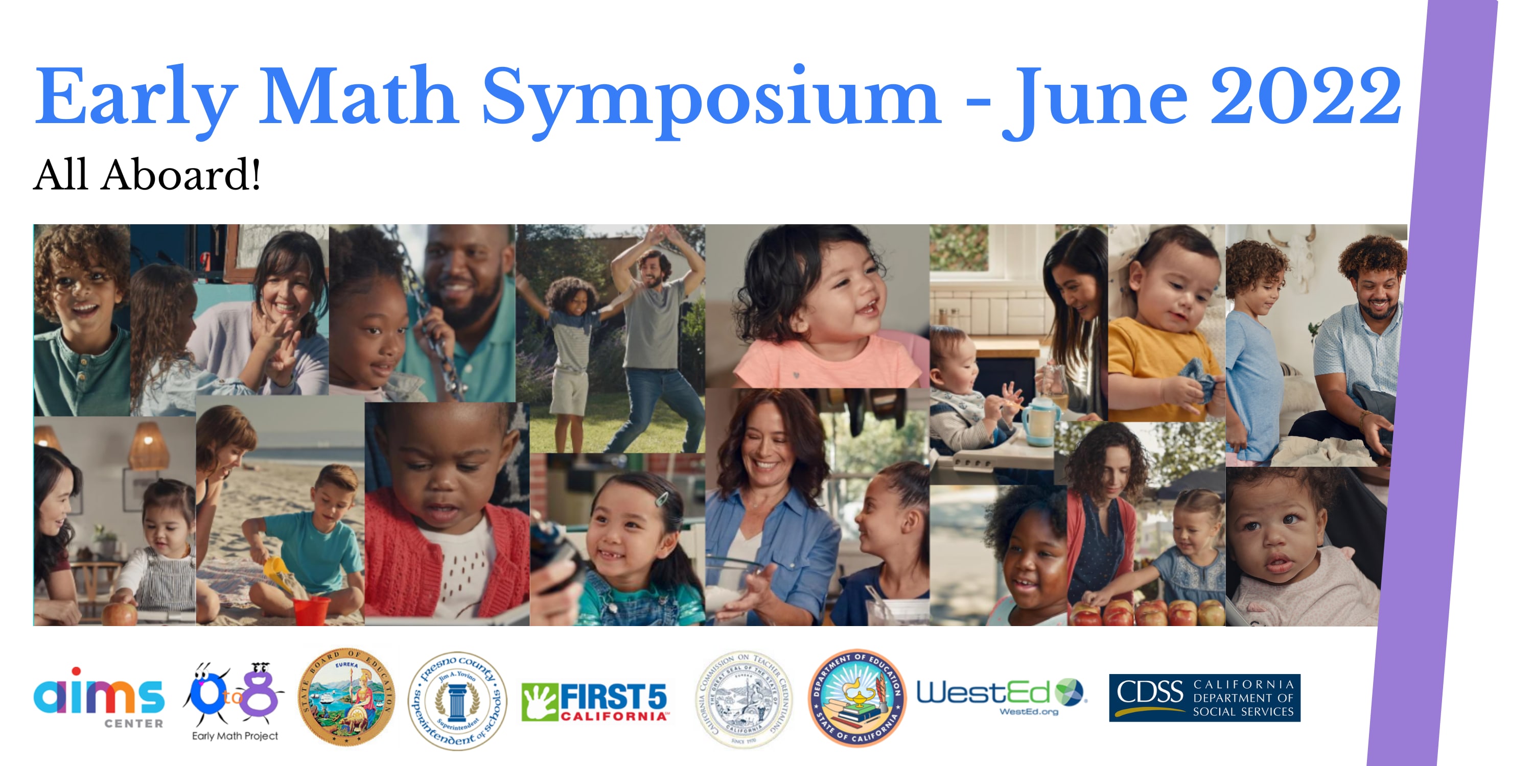 Early Math Symposium  event logo