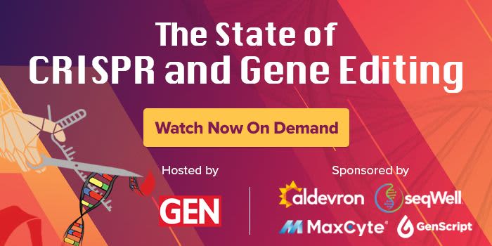 The State of CRISPR and Gene Editing 2024 event logo