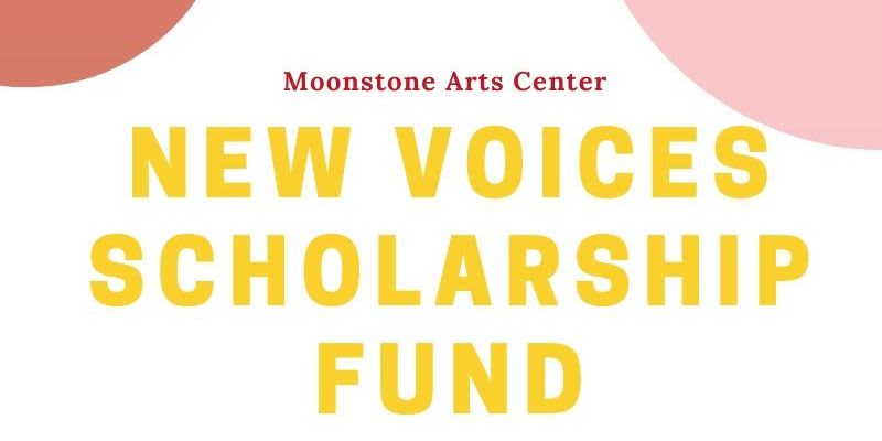 New Voices Scholarship Fundraiser event logo