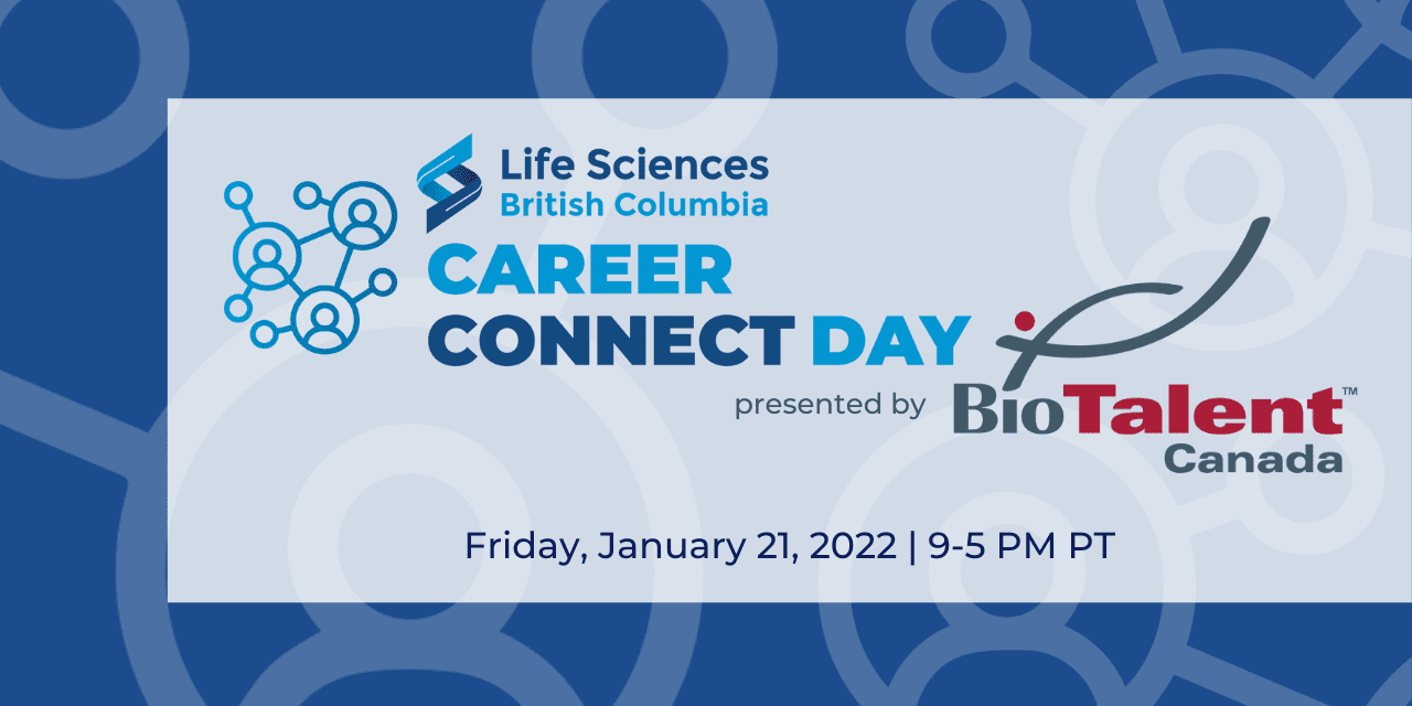 Career Connect Day 2022 presented by BioTalent Canada event logo