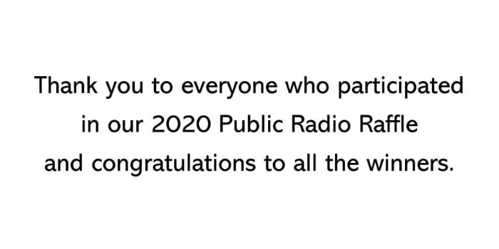 Public Radio Raffle Benefiting KJZZ and KBACH event logo